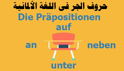 حروف الجر فى اللغة الألمانية Die Präpositionen