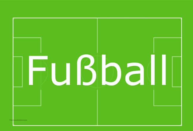 مفردات ألمانية عن كرة القدم وكأس العالم