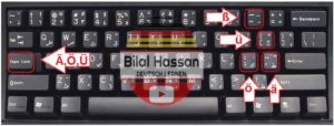 كيف تكتب حروف الإمالة على لوحة مفاتيح الكمبيوتر العربية